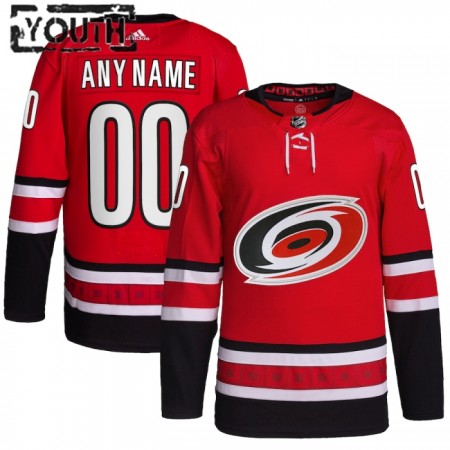 Dresovi Carolina Hurricanes Custom Adidas 2023-24 Treći Crvena Authentic - Dječji Dresovi Carolina Hurricanes Custom Adidas 2023-24 Treći Crvena Authentic - Dječji